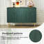 48" Sideboard Buffet Cabinet with 3D Flower Pattern-1876717572