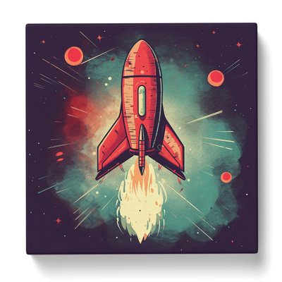 Modern Wall Art - Wrapped Canvas - Framed Print