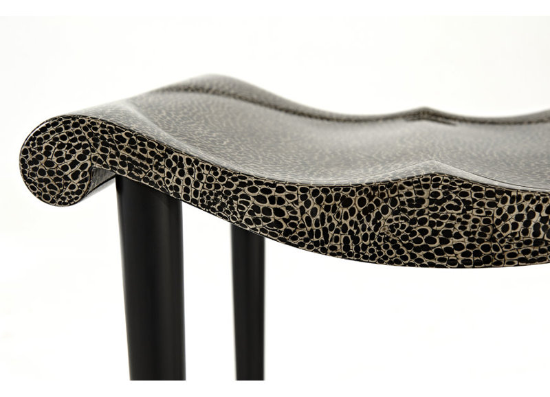 Vanucci Eclectics Solid Wood Stool