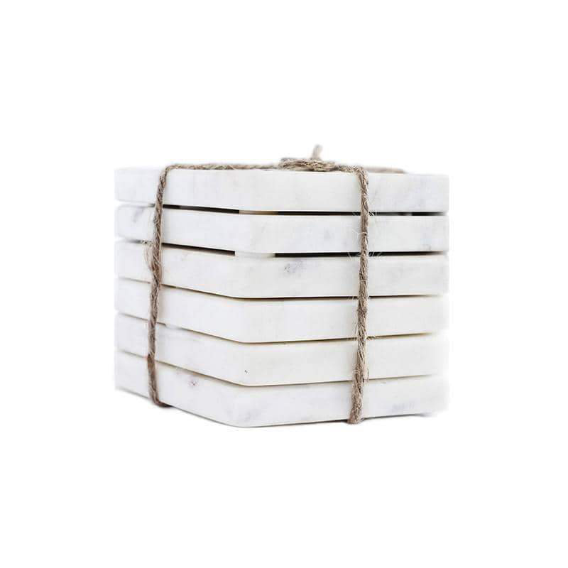 Marble Hexagon Coaster
