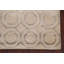 Tapis beige en laine / soie touffeté à la main Coderre