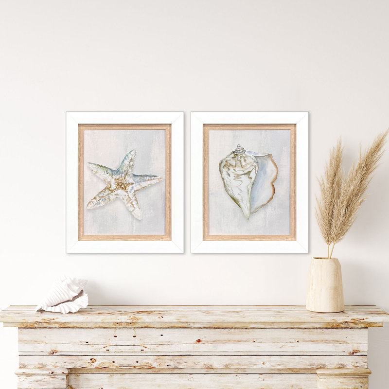 «Serenity Shells II», art encadré