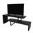 Orford Modern Minimalist TV Stand – Open Concept Media Console with Industrial Iron Legs – Mid‑Century Modular Entertainment Center for TVs up to 60"-21508750