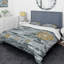 Modern Gold Timetable II - Ensemble de housse de couette Glam - Microfibre de polyester-38758623