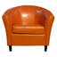 Fauteuil club rembourré