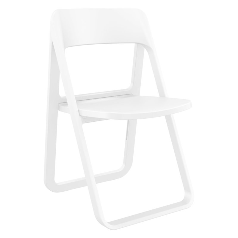 Chaise d'appoint Armo, Blanc