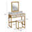 Bertraud Dressing Table with Mirror