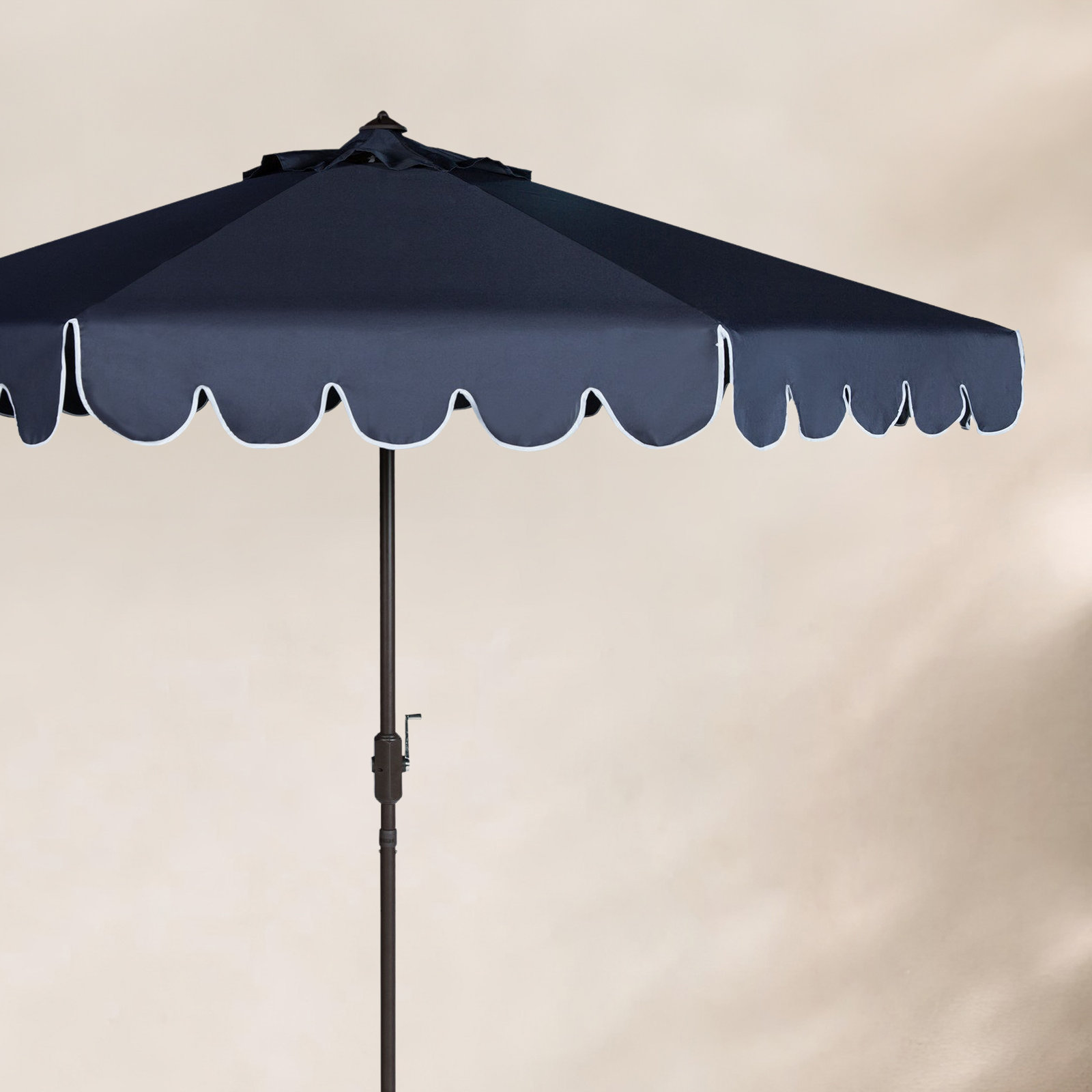 Teo 10.8' Umbrella, Navy/White