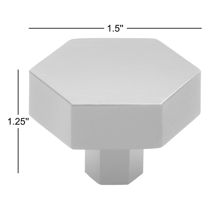Geometric Knob, Matte Black