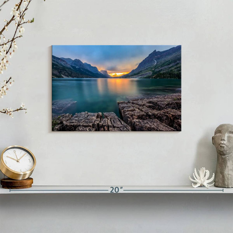 Alvord St Mary Lake Montana, H 8 po x l 12 po