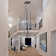 Keysha 8 - Light Rectangle LED Dimmable Pendant Long Staircase Chandelier
