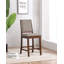 Chaise de comptoir rembourrée Lilwenn