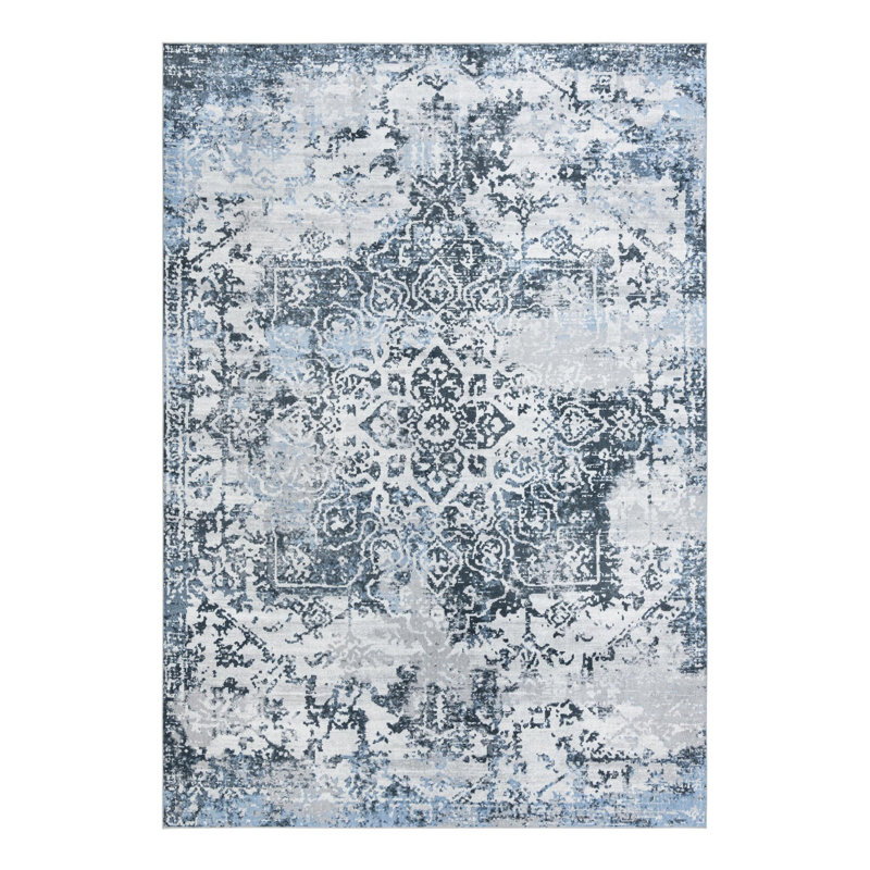 Massie Floral Indoor Rug, Rectangle 10' x 14'1"