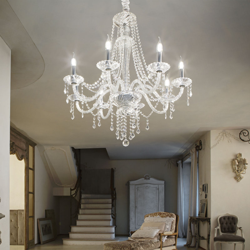 Amadeus 8 - Light Candle Style Chandelier