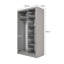 Alahna 2 Door Manufactured Wood Wardrobe-936115901