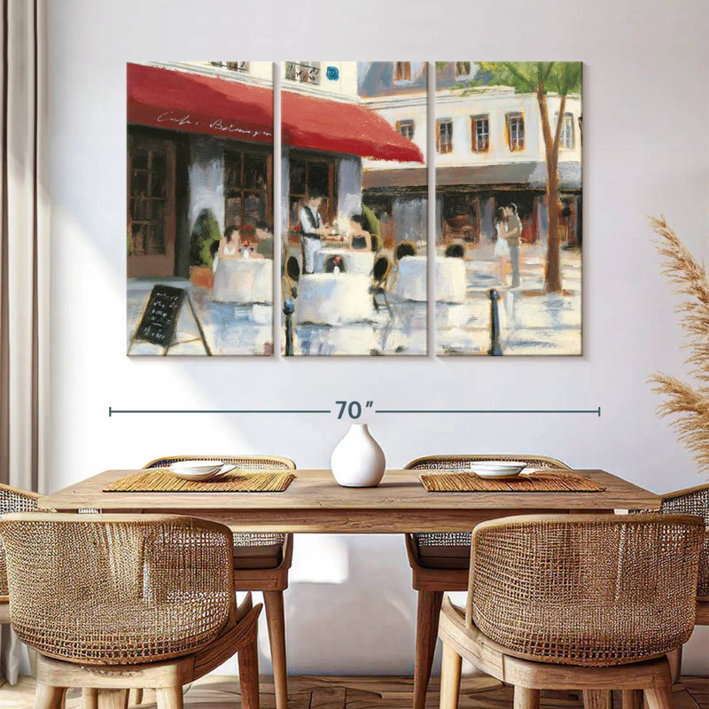 Yarlin se détendant au café, H 42 po x l 65 po