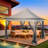 12x12FT Pop Up Gazebo Canopy Tent Outdoor Waterproof Upgrade Portable Gazebo with Mosquito Nettings and Carry Bag for Patio Garden Lawn-108586365