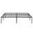 Black Full Size Heavy Duty Metal Bed Frame, Quick Setup, No Squeaking, 1000 - Pound Static Support, Even Mattress Under Space For Organization, Suitable Multiple Rooms, Leg Connection Holes Frame In-1483169235