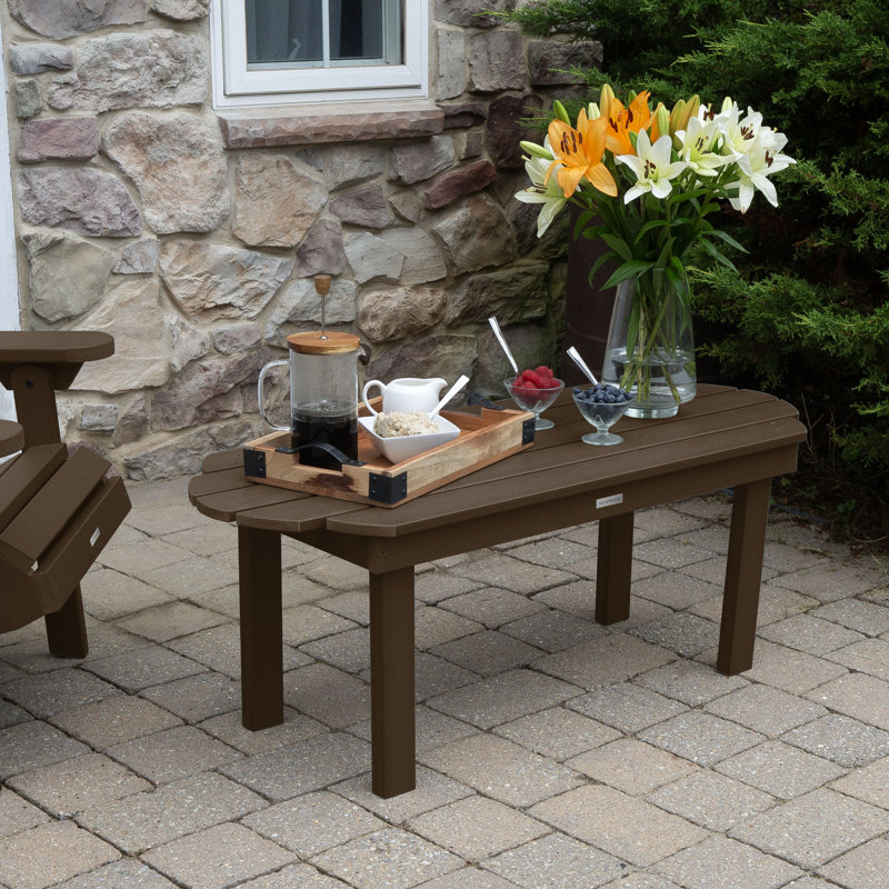 Table basse Anette, Gland de chêne vieilli