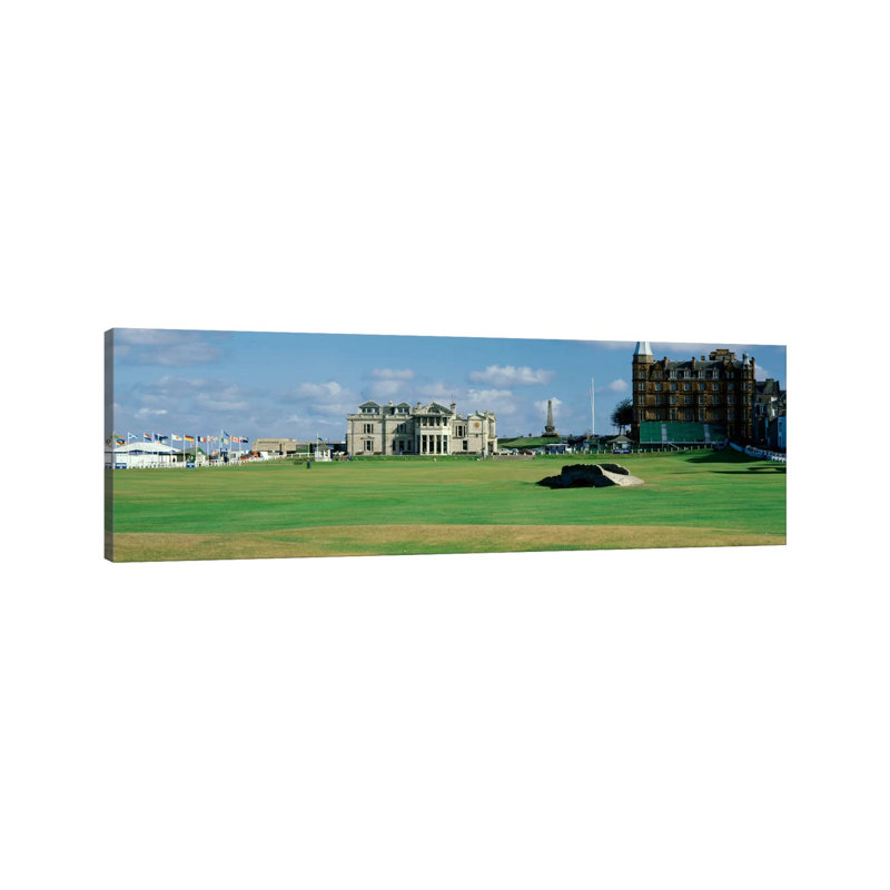 Pont Swilcan, club de golf royal, St Andrews, Écosse, giclée sur toile tendue avec châssis, H 12 po x l 36 po