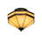 Zellmer Glass Semi Flush Mount