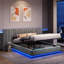 4ft6 Ottoman Bed With Led-126511404-126511410