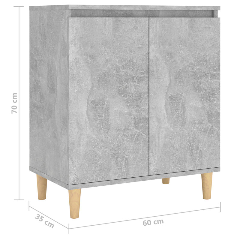 Alderson Accent Cabinet, Concrete Grey