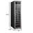 NutriChef Dual Zone Freestanding 27 Bottle Wine Refrigerator