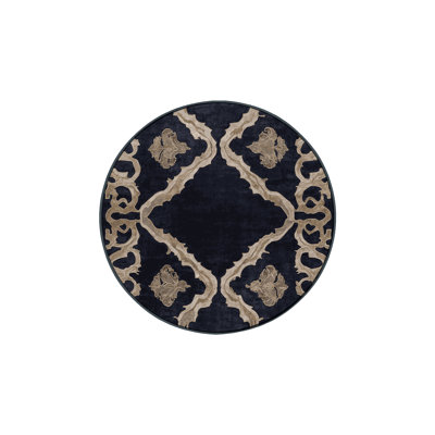 Machine Washable Gray Area Rug