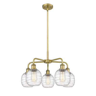 Lustre sphérique à 5 lumières Alve