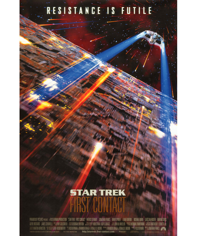 Star Trek: Premier contact, H 18 po x l 12 po