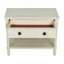 Grande table de chevet Beckett, crème antique-562184286