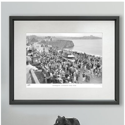 Newquay, Lifeboat Day 1928 - Single Picture Frame Print