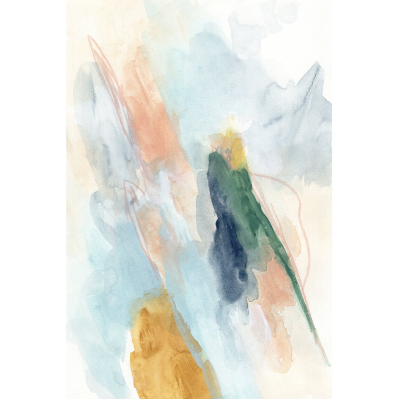 Sky Strike II by June Erica Vess - Wrapped Canvas Painting, 30cm H x 20cm W, Wrapped Canvas
