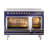ILVE Nostalgie II Noblesse 48 in Induction Range, 6 Induction Elements (Glass Door)-103962146