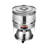 Electric Vibrating Sieve Machine with 10+60 Mesh Automatic Sifter Shaker