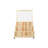 3-Tier Vertical Solid Wooden Planter with Grid Storage