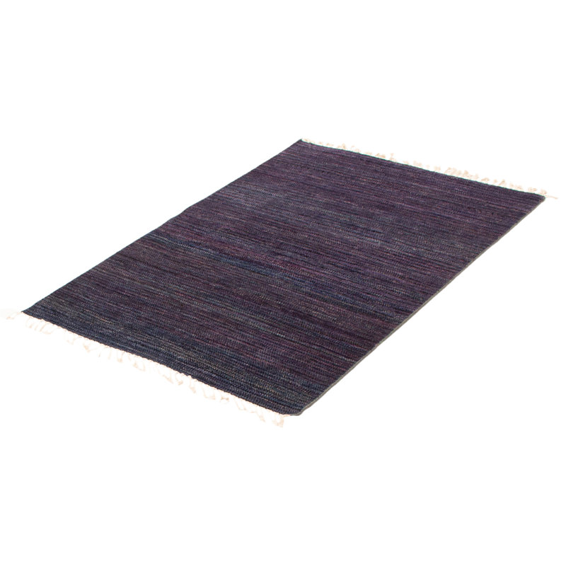 Tapis indigo Ebe Finest Gabbeh 4 pi 0 po x 6 pi 2 po