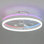 Ventilateur de plafond intelligent moderne avec éclairage à DEL de 20 po Blodgett
