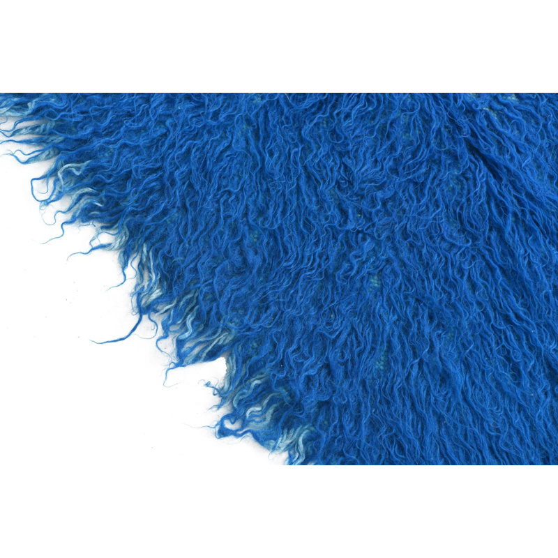 Tapis de couloir bleu Noack