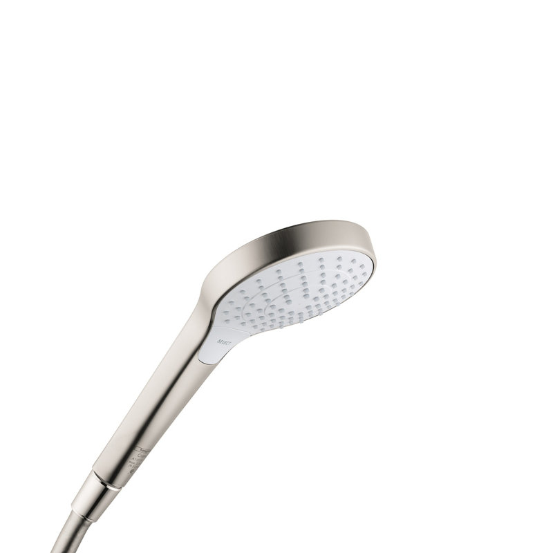 Pomme de douche à main multifonctionnelle 2,0 GPM Croma, Nickel brossé, 2.5 GPM 
