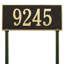 Hartford 1-Line Lawn Address Sign-784627959-784627956