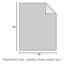 Jeté chauffant électrique, couvertures chauffantes en flanelle Sherpa, couvertures chauffantes Soft Thick pour canapé avec 5 réglages de chaleur et 4 heures d'arrêt automatique, gris, 50 po x 60 po