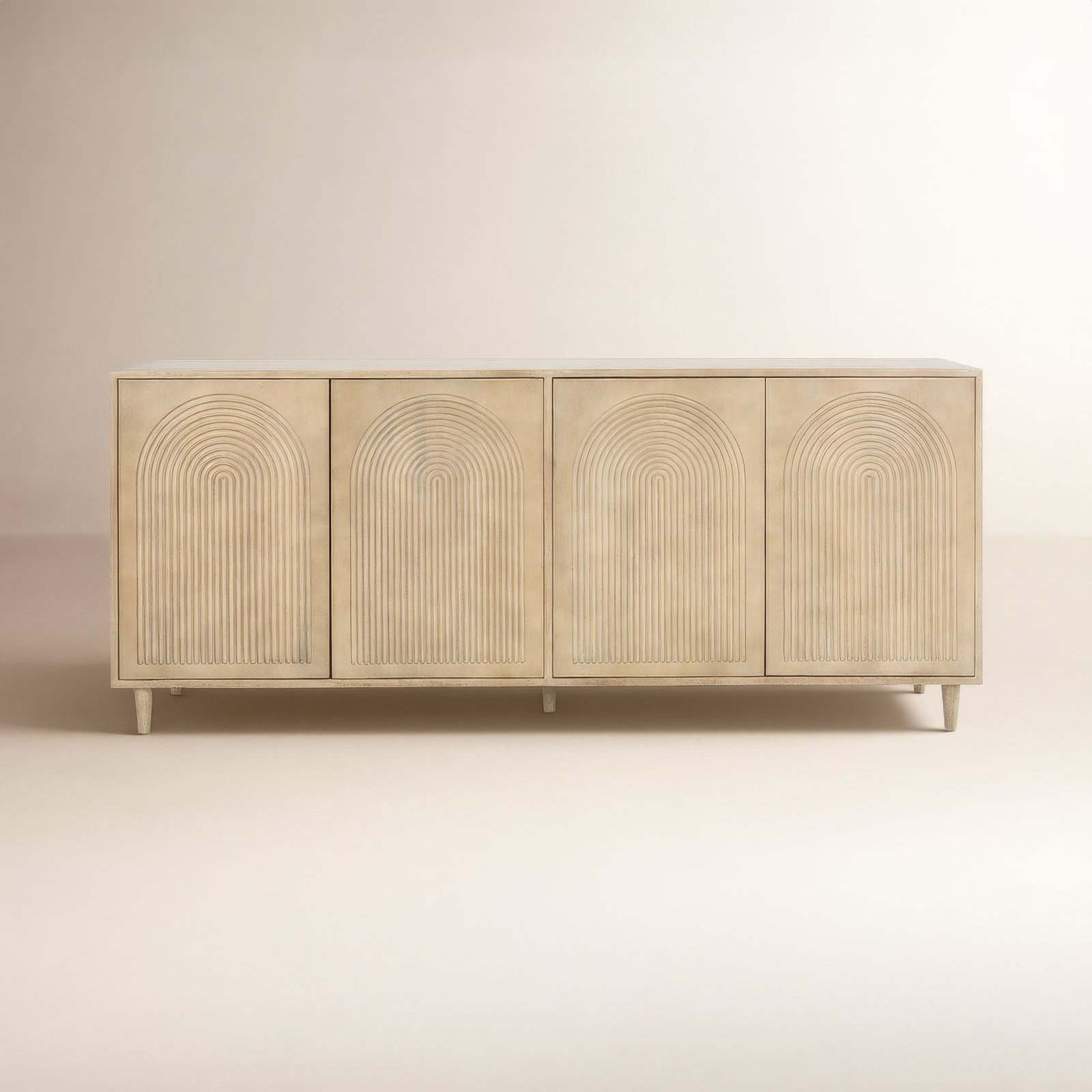 Claudia Mango Sideboard, Light Brown