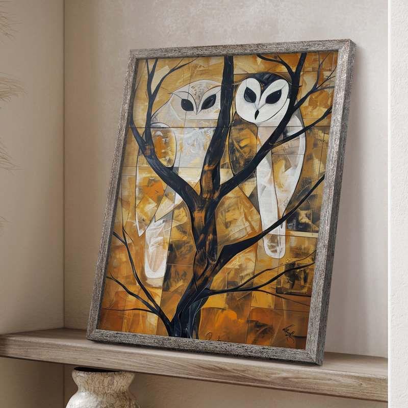 ANIMALS Series LXXV Framed Print - Solid Wood, 21" H x 17" W