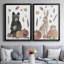 «Cute Autumn Forest I», toile encadrée de qualité supérieure - prête à être accrochée-717302690-717302693
