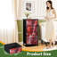 Commode de rangement verticale 4 tiroirs Himalayan