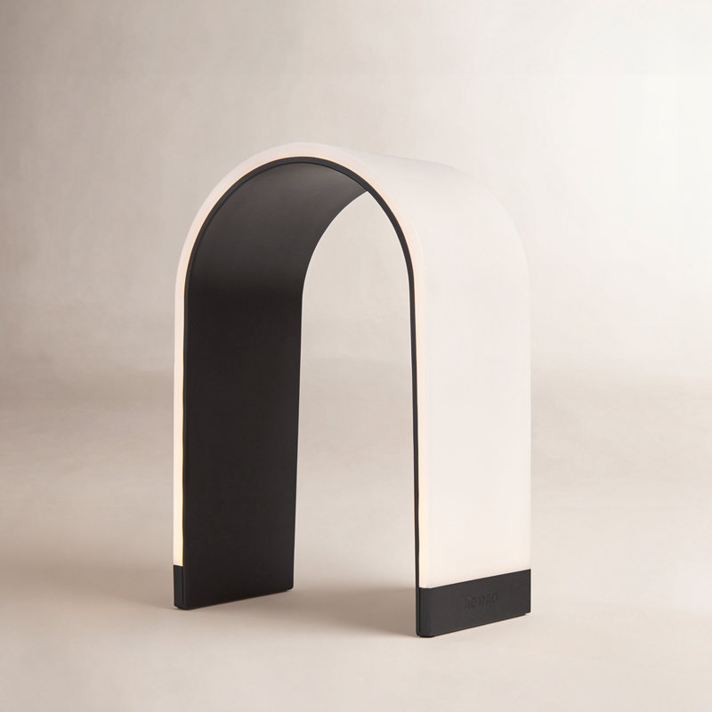Mr. N Metal USB Novelty Lamp, Metallic Black