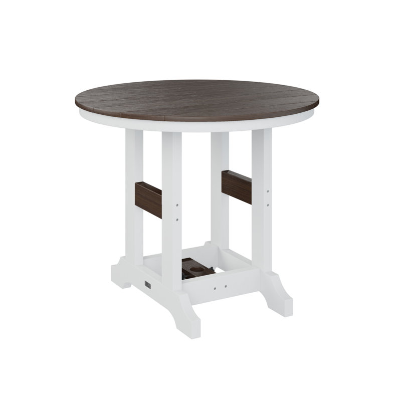 Table de salle à manger Chesterville, H 30,87 po x l 38 po x P 38 po, Imbuia