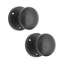 Victorian Door Knob Matt Black